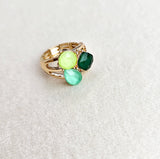 Green Diamond Ring