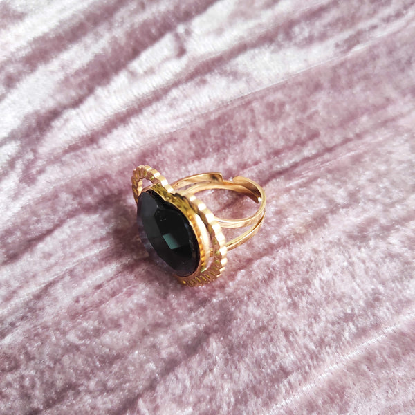 Marbled Heart Ring