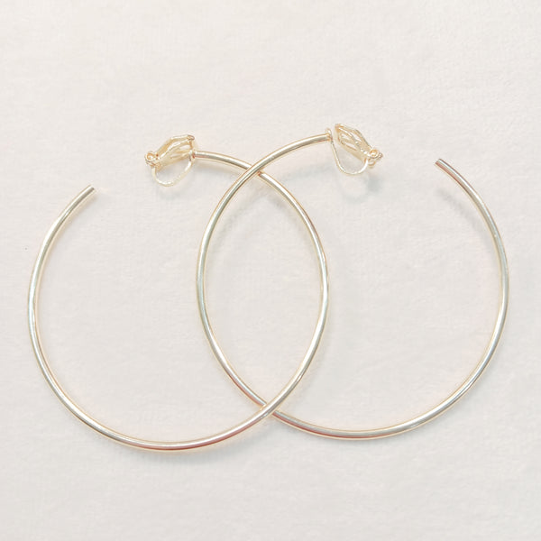 Big Gold Hoop Earrings