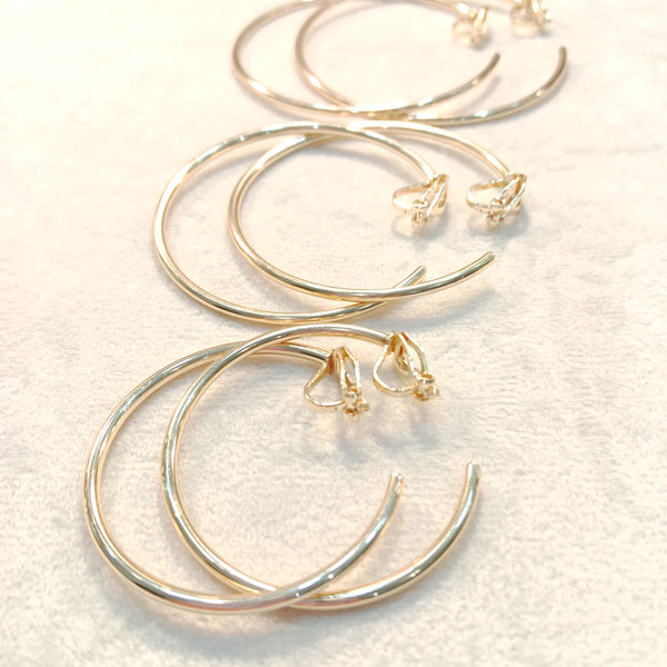 Big Gold Hoop Earrings