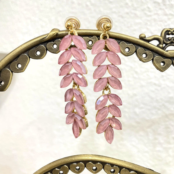 Pink Espiga Earrings