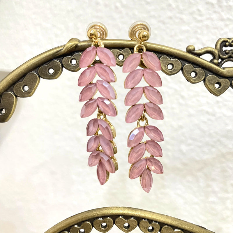 Pink Espiga Earrings