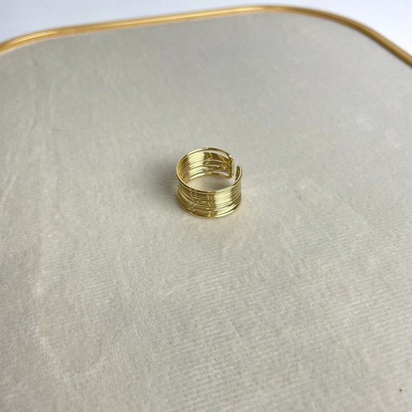 Gold Inca Ring