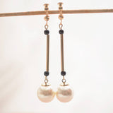 Pearl Gold Earrings