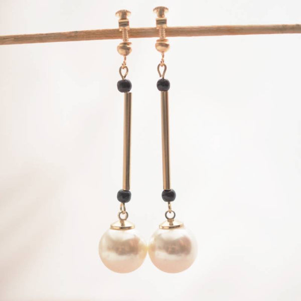 Pearl Gold Earrings